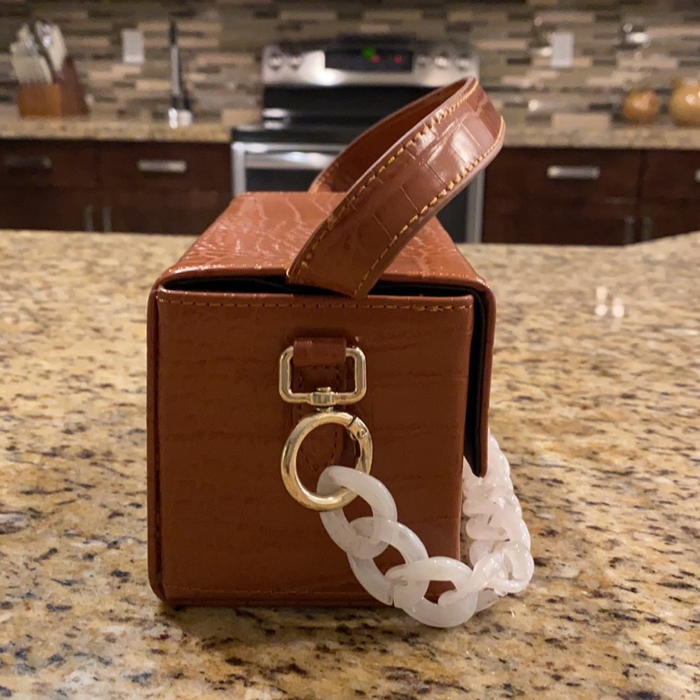 Small Brown Handbag - Picture 4 of 6